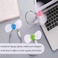 thumbnail image 4 of Mini ventilador portátil, diseño innovador de metal corrugado para una mayor durabilidad, ángulo de ventilador ajustable para un enfriamiento personalizado, compacto y portátil para usar en cualquier, 4 of 5