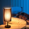 thumbnail image 3 of Dosaele Bedside Table Lamp for Bedroom 3 Way Touch Table Lamp(Bulb Included), 3 of 7
