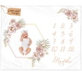thumbnail image 1 of Manta Monthly Baby Milestone Kemina Boho Floral, 150 x 125 cm, 1 of 6