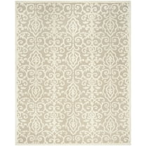 SAFAVIEH Martha Stewart Marais Geometric Damask Area Rug, Fledgling, 10' x 14'