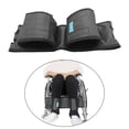 thumbnail image 3 of Reposapiés de silla de ruedas Correas de soporte para piernas Cinturón de sujeción de piernas Correa de protección deslizante Elasticida gris Yinane Correa de soporte para piernas, 3 of 7