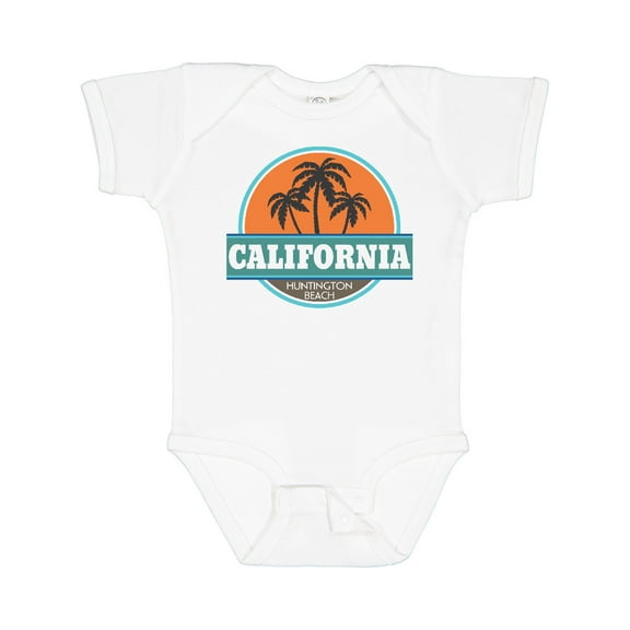 Inktastic Huntington Beach California Boys or Girls Baby Bodysuit