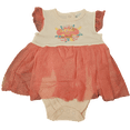 thumbnail image 4 of Nicole Miller 4-Piece Skirted Creeper Set (Baby Girls) Pink, 6-9 Month, 4 of 5