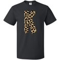 thumbnail image 3 of Inktastic Leopard Print Letter K T-Shirt, 3 of 5