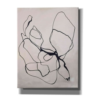 Epic Graffiti 'Fine Line 4' by Design Fabrikken, Giclee Canvas Wall Art, 26"x34"