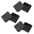thumbnail image 1 of 80mm x 80mm Square Plastic Caps Pipe Tube Inserts End Plug 6 Pieces, 1 of 5
