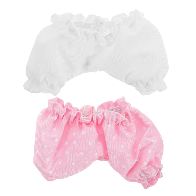IFANLANDOR 2 Pcs Pantalons Citrouille Accessoires pour Poupée Polyester Couleurs Assorties Amateurs d'Amélioration de Garde-Robe