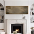 thumbnail image 2 of Large Framed Canvas Wall Art Moody Landscape Print for Living Room Decoration - 60"x20" Natural Frame, 2 of 7