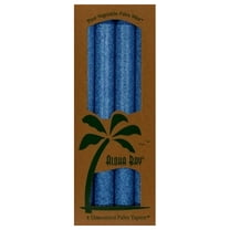 Aloha Bay Palm Tapers 9 Inches Unscented Royal Blue Candles - 4 Ea