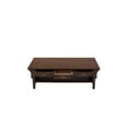 thumbnail image 4 of Pemberly Row Mission Crofter Style 6 Drawer Coffee Table in Walnut, 4 of 5