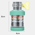 thumbnail image 4 of Adaptador de purificador de grifo Accesorio de filtro de boquilla para grifos duraderos, filtro de agua para fregadero, baño, baño, hogar Magideal Adaptador de purificador de grifo, 4 of 7