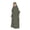 Army Green, variant on SBYOJLPB Children and Girls Long Dress the Middle East Muslim Ramadan Solid Color Splicing Dress Cuff Hat Hooded Dress