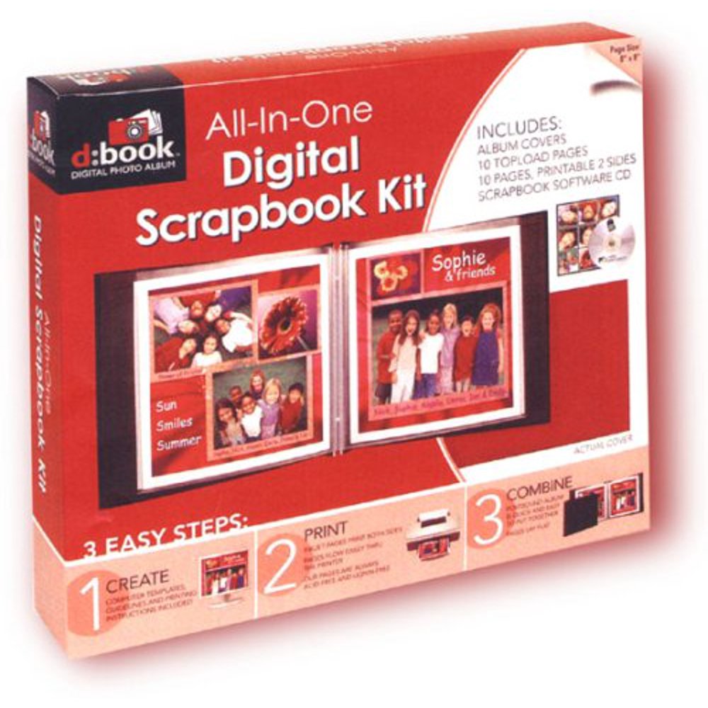 Digital Scrapbook Kit Has All The Elements For Creating A Memorable