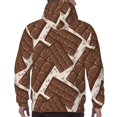 thumbnail image 5 of Hoodies for Men - Chocolate Pattern cute Long Sleeve Comfrt Men'S Fashion Hoodies & Sweatshirts, Sweatshirts for Men Hoodies Pullover Clothing Clothes with Pouch, 5 of 7