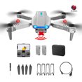thumbnail image 3 of Drones FPV con carga USB de avión para niños y niñas (gris 2 baterías sin cámara), 3 of 7