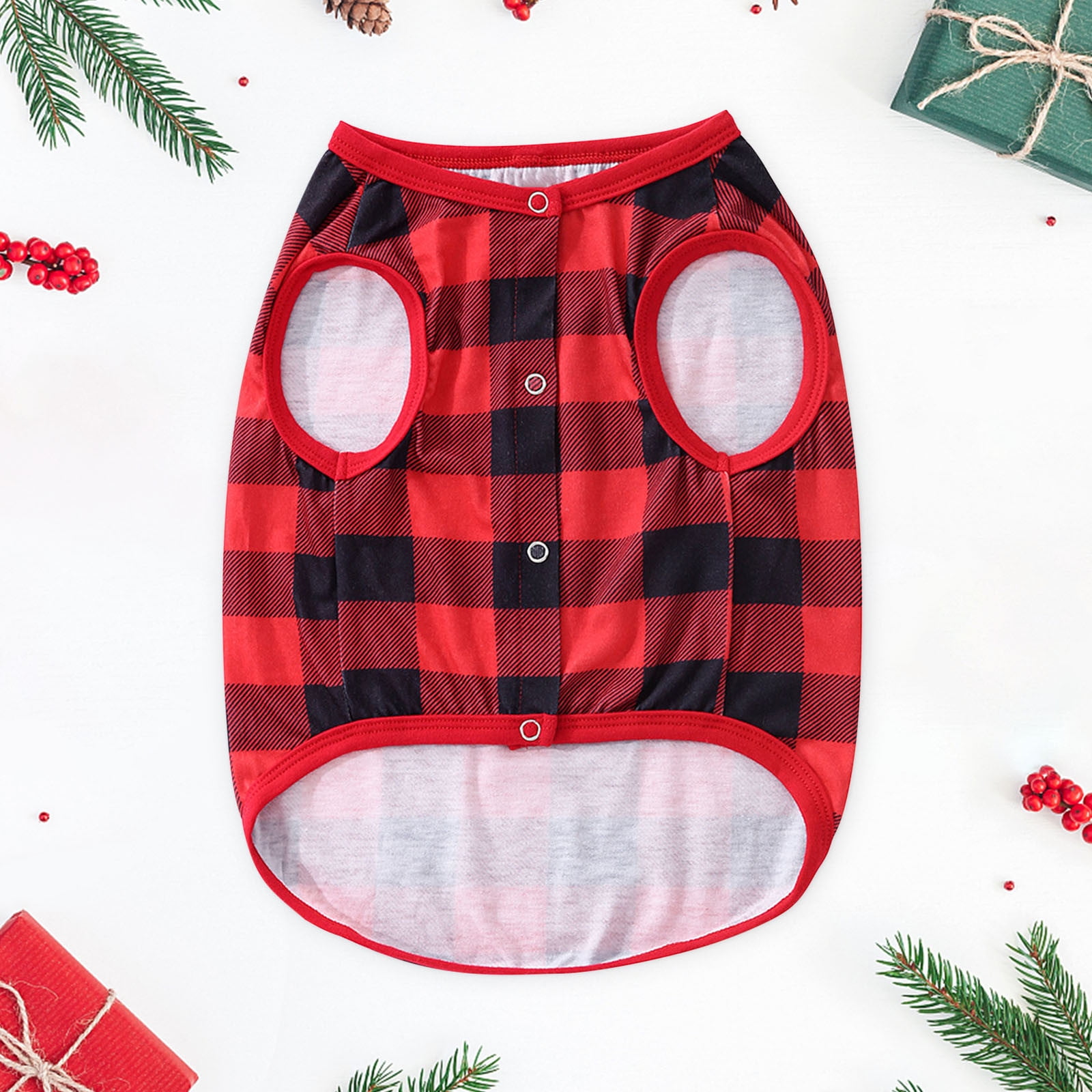 YYDGH Christmas Pajamas for 2023 Family Matching Pajamas Set Long Sleeve  Elk Tops and Plaid Pants Holiday Xmas Sleepwear