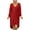 Red, variant on Brilliant Dresses for Women Plus Size Elegant Women's Cheap Dresses Sequin V-Neck Loose Long Sleeve Knee-High Dress Long Maxi Dresses Fall New Arrivals Black XXXXXL