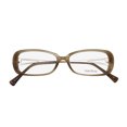 thumbnail image 2 of NEW VERA WANG V175 WOMENS/LADIES DESIGNER FULL-RIM LIGHT BROWN / NUDE AUTHENTIC HAND MADE IN ITALY FRAME DEMO LENSES 52-15-135 EYEGLASSES/SPECTACLES, 2 of 9