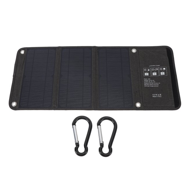 Panel Solar plegable de 21W y 5V, puerto USB, resistente al agua, protección múltiple, Panel Solar portátil para teléfono móvil y Camping