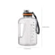thumbnail image 3 of Jarra de agua de plástico de gran capacidad de 1600 ml, vaso grande para hombres y mujeres, taza deportiva espacial, portátil, para exteriores, con cuerda, cubo divertido., 3 of 8