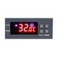 thumbnail image 1 of Controlador de temperatura de 12 V/24 V/220 V, interruptor de termostato con pantalla LED Digital, 1 of 7