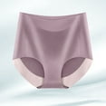 thumbnail image 1 of WILLBEST Calzones Para Niña Transpirable Que Absorbe La Microfibra Calzoncillos De Cintura Alta De Seda De Hielo Sin Fisuras Bragas Para Las Mujeres, 1 of 8