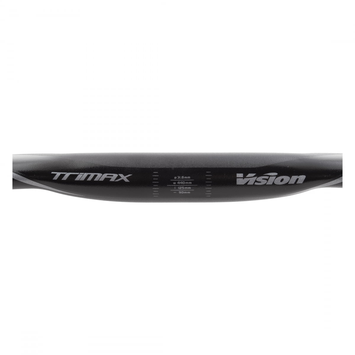 Guidon Triathlon Vision Trimax Aero 400mm - Carbone - Noir - Occasion Avec Rayures