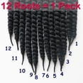 thumbnail image 4 of SEGO Mambo Twist Crochet Hair Synthetic Twist Crochet braids Hair Extensions For Women, 4 of 6