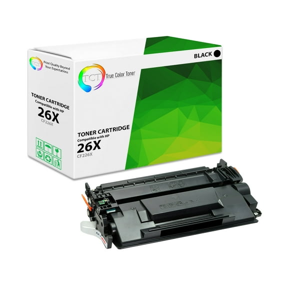 TCT 26X Toner Cartridge - Premium Compatible Replacement for 26X CF226X Black High Yield