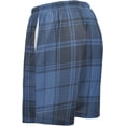 thumbnail image 5 of GZHJMY Buffalo Plaid Pajama Pants Short for Men, Lounge Pants Lightweight Men Pajama Bottoms with Drawstring Pockets, Christmas New Year Birthday Gifts, X-Large, 5 of 7