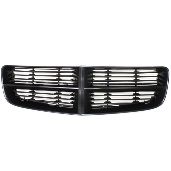 For 06-10 Charger SRT8 Front Grill Grille Assembly Black Shell Insert Louvered