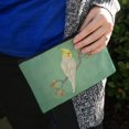 thumbnail image 3 of Charming Cockatiel Yellow Crest Makeup Cosmetic Bag Organizer Pouch, 3 of 4