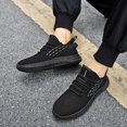 thumbnail image 4 of XIMIN Men's Slip On Low Top Lightweight Mesh Shoes Soft Sole Breathable Casual Shoes Workout Yoga Tennis Trail Running Mountaineering Sneakers, 4 of 6
