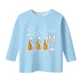 thumbnail image 3 of Gzbliryd Happy Easter Shirt Bunny Easter T-Shirt Short Sleeve Tees Easter Egg Hunt Funny Graphic Tee Tops for Boy Eggs Hunts Outfit Easter Top (Light Blue,12-13 Years), 3 of 3