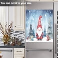 thumbnail image 4 of Coolnut Christmas Gnome Dishwasher Magnet Cover, Kitchen Dish Washer Door Panel Magnetic Sticker Home Appliances Stickers for Home Kitchen Farmhouse, 20 W x 26 H Inch Home Decor, 4 of 5