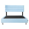 thumbnail image 2 of Base de Cama DICASA Queen Size + Cabecera Logan Azul Cielo, 2 of 8