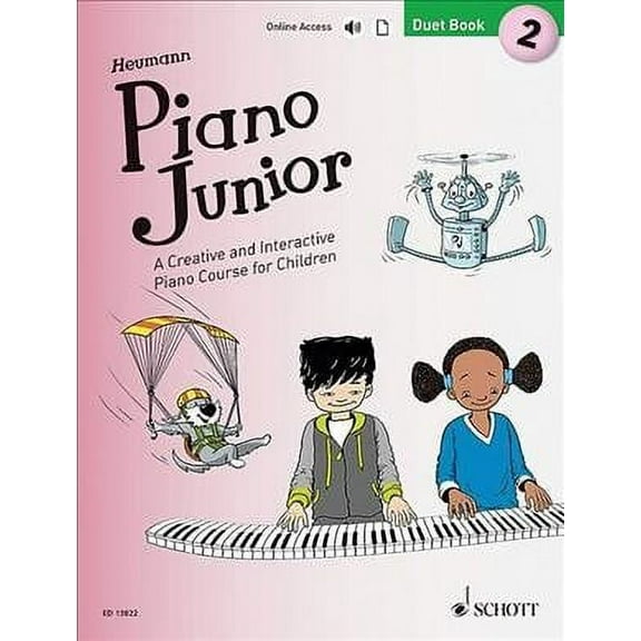 Piano Junior: Duet Book 2: A Creative and Interactive Piano Course for Children (Paperback) by Hans-Gunter Heumann