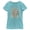 Tahiti Blue, variant on Girl's Lost Gods Protect Your Peace of Mind Graphic Tee White Medium