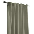 thumbnail image 7 of Seren Room Darkening Dual Header Curtain Panel 50 x 63 in Taupe, 7 of 7