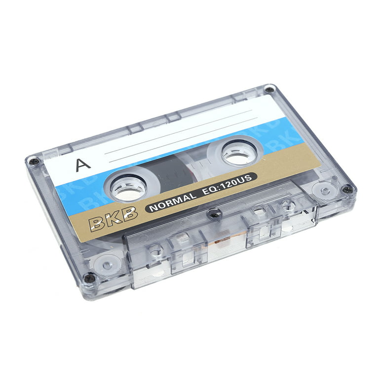  Double Sided Metal Cassette Tape Blank Recording Tape Player  Empty Tapes for 50 Minutes of Clear Music Sound Recording Player Empty Tape  : Electronics