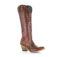 thumbnail image 2 of CORRAL Adult Female Cognac Embroidery Tall Leather Boots, Color: Brown, Size: 7, Width: M, 2 of 5