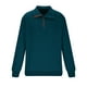thumbnail image 3 of Blusa y camisa de manga larga con cuello alto para hombre, holgada, con cremallera y cuello alto, para hombre, 3 of 5