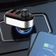 thumbnail image 3 of Adaptador USB para coche, kit inalámbrico Bluetooth QC3.1, cargador USB rápido, transmisor FM Bluetooth, adaptador para coche., 3 of 7