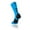 Electric Blue / Black, variant on Midline Lacrosse Logo Crew Socks (Lime/Black, Large)