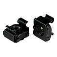 thumbnail image 2 of StarTech.com Écrous de Cage M6 - Lot de 100, Noir - Écrous de Cage de Montage M6 pour Rack de Serveur & Armoire (CABCAGENT62B) - Écrous de Cage - Noir (Lot de 100) - pour P/N : RACK-18U-20-WALL-OA, RACK-21U-20-WALL-OA, RACK-24U-20-WALL-OA, RK12OD2, RK3236BKF, 2 of 2