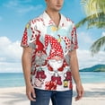 thumbnail image 5 of Daiia Christmas Hawaiian Shirt for Men Gentle Cotton Regular Short Sleeve Casual-Medium, 5 of 9