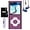 Purple, variant on Neighborly Nook MP3 Player, Hotechs MP3 Music Player with 32GB Memory SD Card Slim Classic Digital LCD 1.82'' Screen MINI USB Port with FM Radio, Voice Record