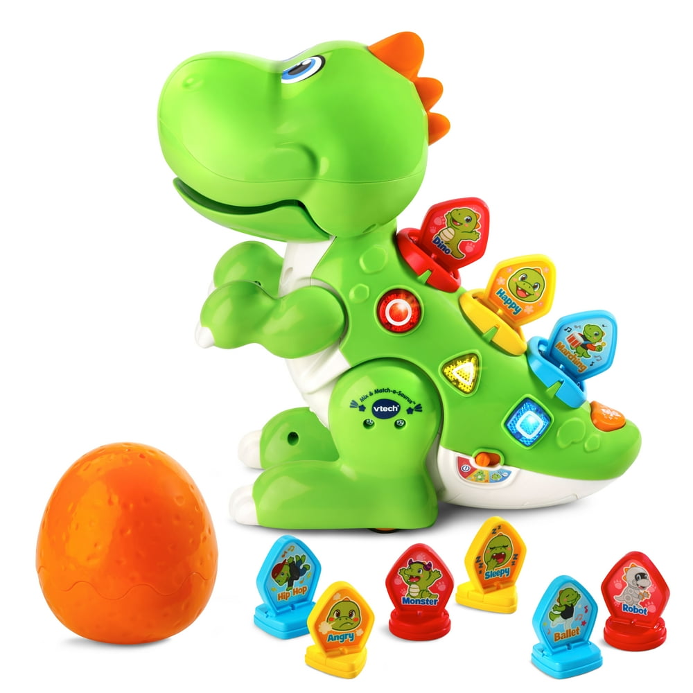 VTech Mix and MatchaSaurus, Dinosaur Learning Toy for Kids, Green