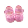thumbnail image 5 of Newborn Baby Girl Mesh Soft Sole Crib Shoes Prewalker 0-18M, 5 of 6