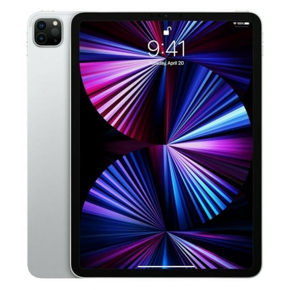 Pre-Owned 2021 Apple iPad Pro 3 with 11" Display 128GB Storage WiFi + Cellular - Space Gray